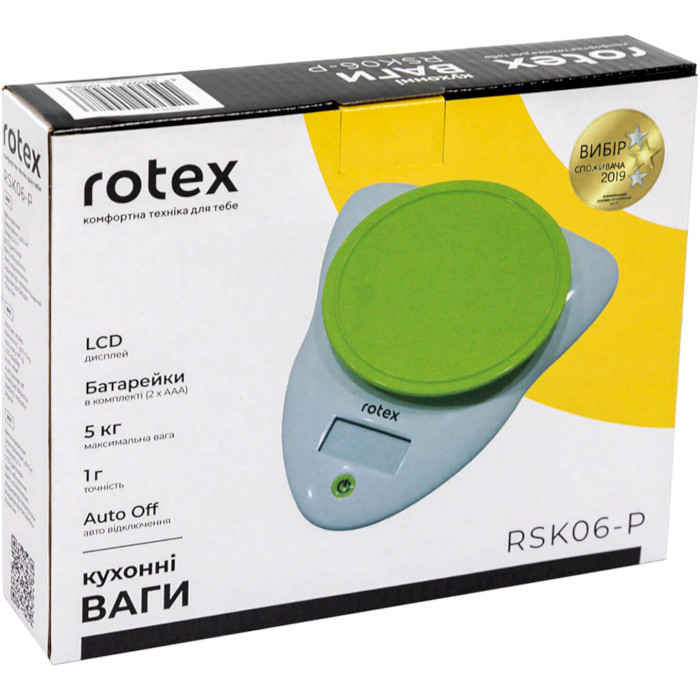 Кухонные весы ROTEX RSK06-P