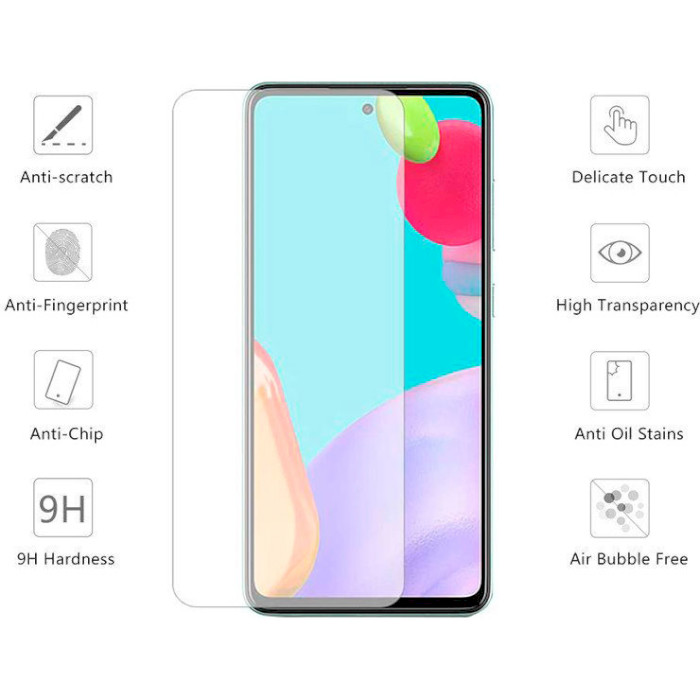 Защитное стекло DROBAK Tempered Glass для Galaxy A72 (464668)