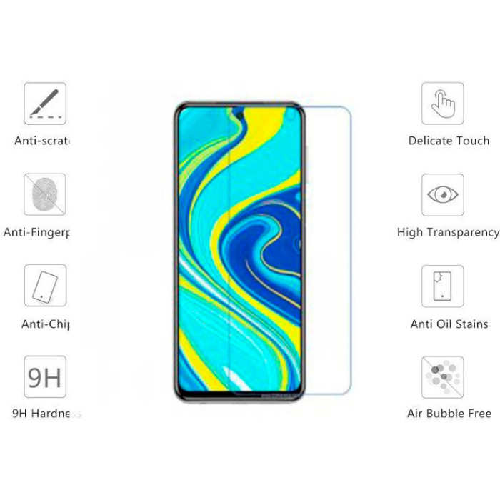 Захисне скло DROBAK Tempered Glass для Redmi Note 9 Pro (121290)