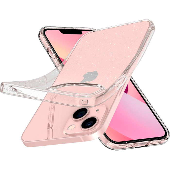 Чохол SPIGEN Crystal Glitter для iPhone 13 Rose Quartz (ACS03517)