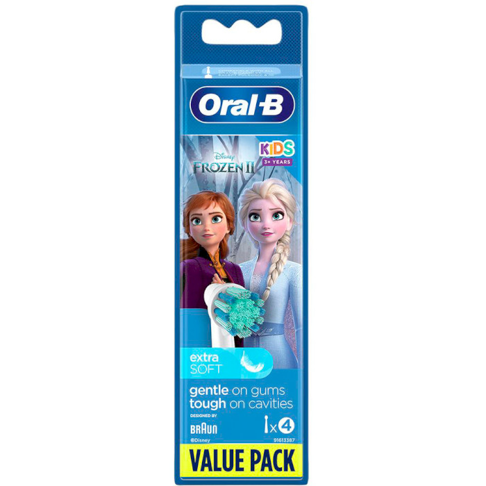 Насадка для зубної щітки BRAUN ORAL-B Stages Power EB10 Frozen 2 4шт
