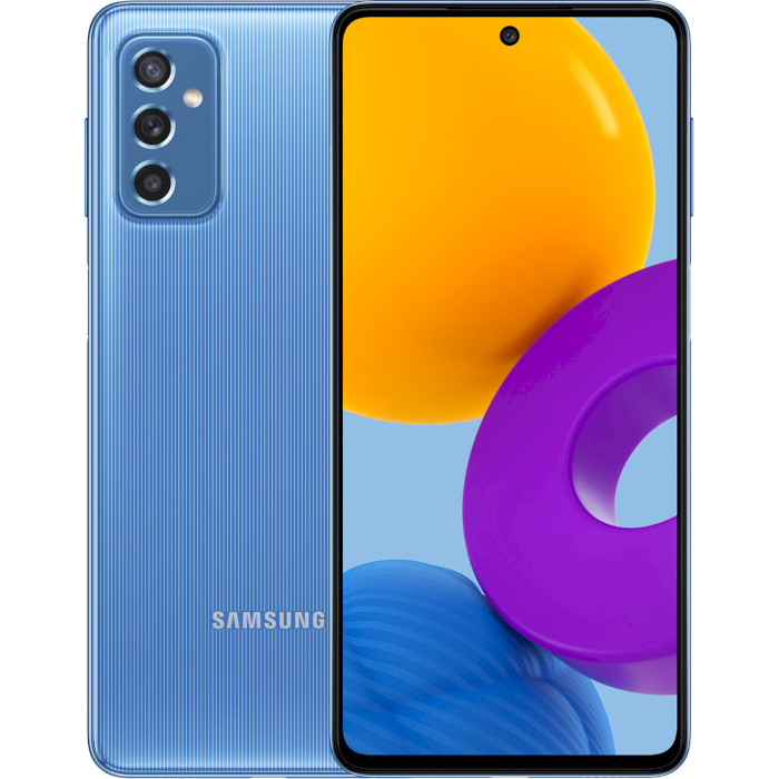 Смартфон SAMSUNG Galaxy M52 6/128GB Light Blue (SM-M526BLBHSEK)