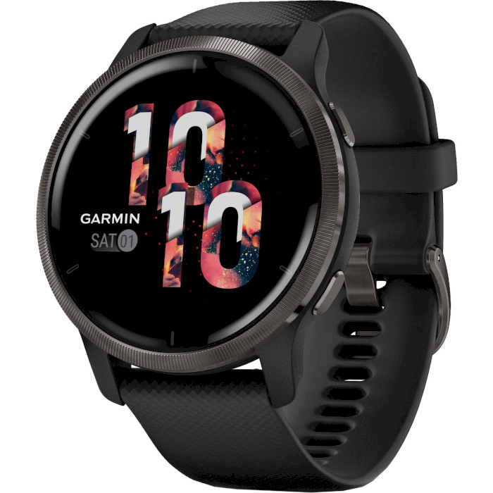 Смарт-часы GARMIN Venu 2 Black (010-02430-11)