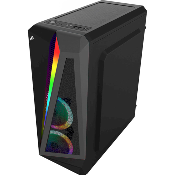Корпус 1STPLAYER Rainbow R5-3R1 Color LED Black