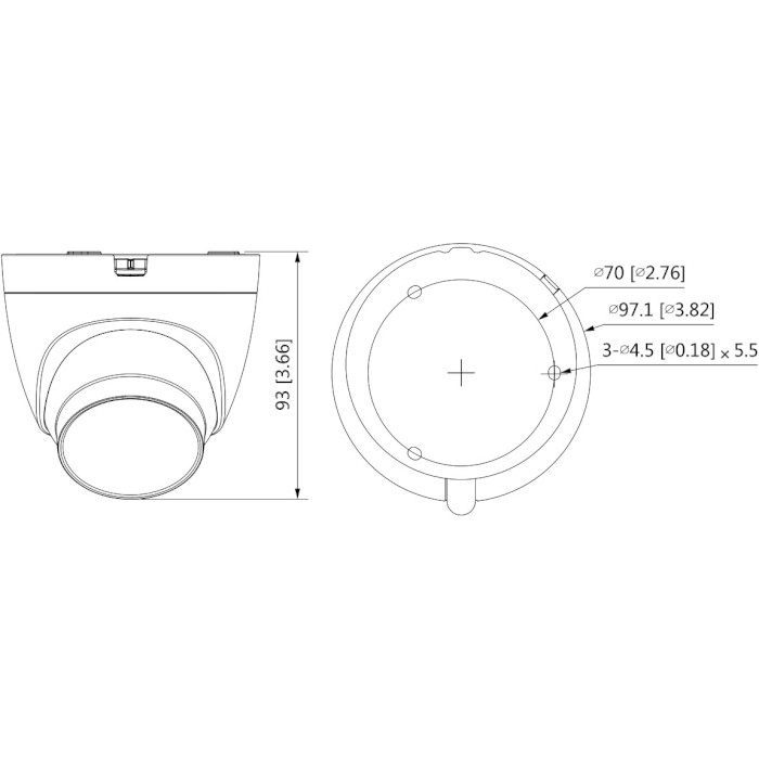 Камера видеонаблюдения DAHUA DH-HAC-HDW1500TRQP-A (2.8)