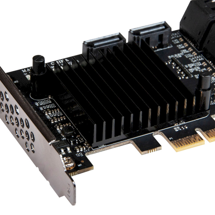 Контроллер FRIME PCIe x1 to 8xSATA (ECF-PCIETO8SATAIII001)