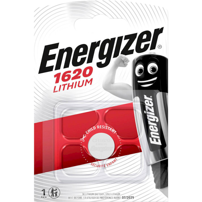 Батарейка ENERGIZER Lithium CR1620 79mAh (E300163800)