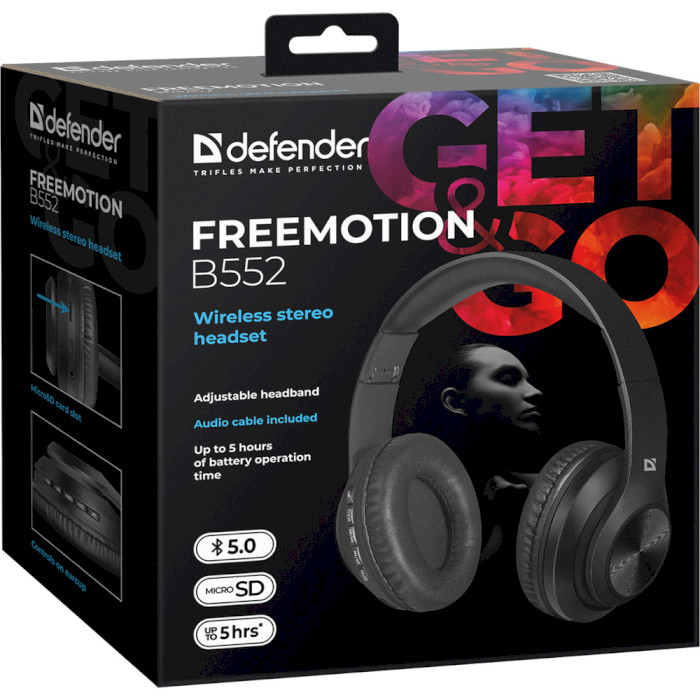 Навушники DEFENDER FreeMotion B552 (63552)