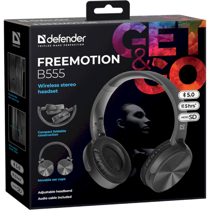 Навушники DEFENDER FreeMotion B555 (63555)