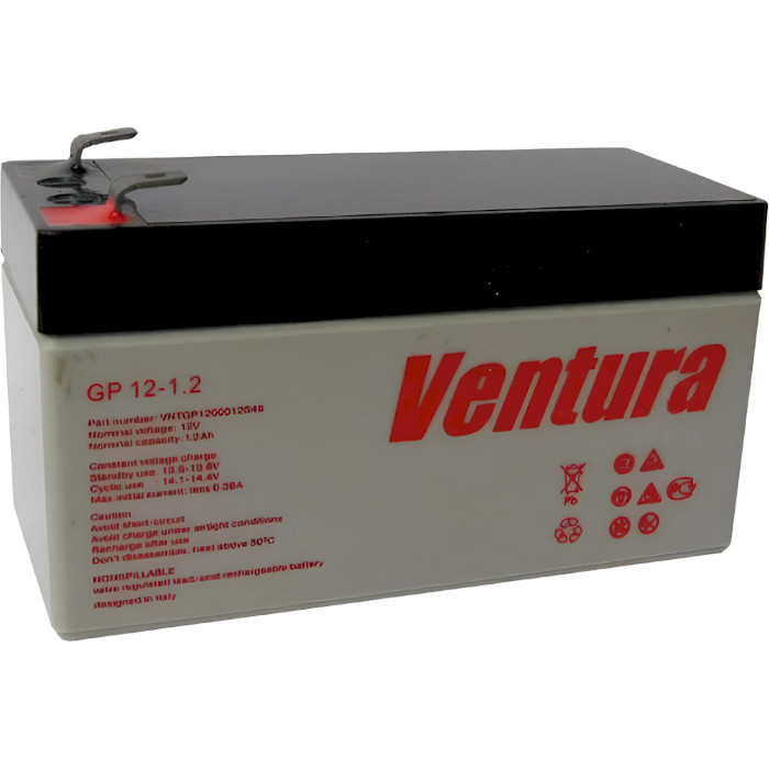 Аккумуляторная батарея VENTURA GP 12-1.3 (12В, 1.3Ач)