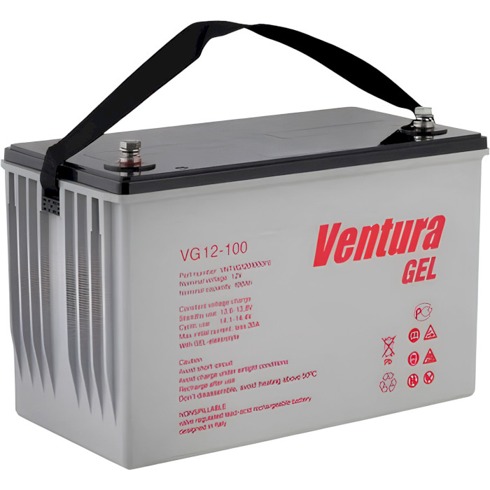 Акумуляторна батарея VENTURA VG 12-100 Gel (12В, 100Агод)