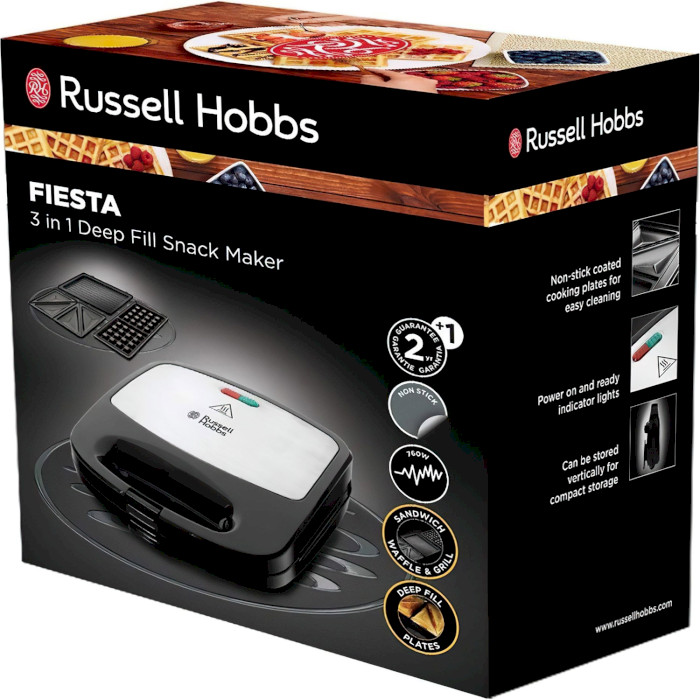 Мультипекарь RUSSELL HOBBS Fiesta 3-in-1 (24540-56)