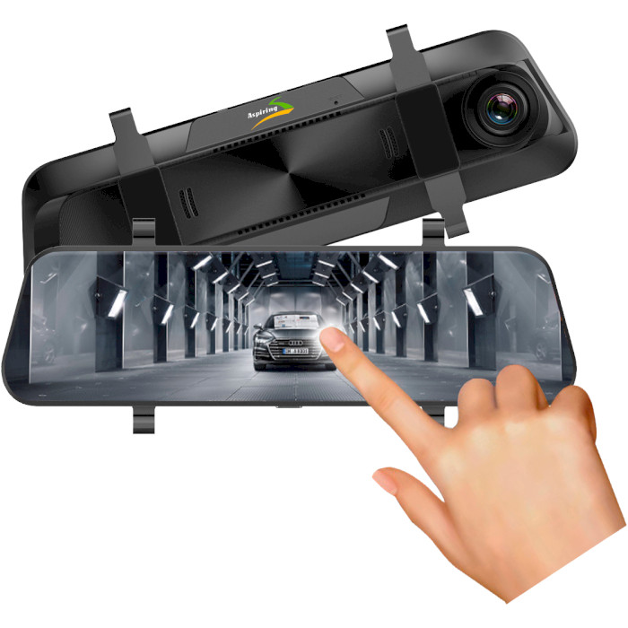 Автомобильный видеорегистратор-зеркало с камерой заднего вида ASPIRING Maxi 3 (86AS1HF20)