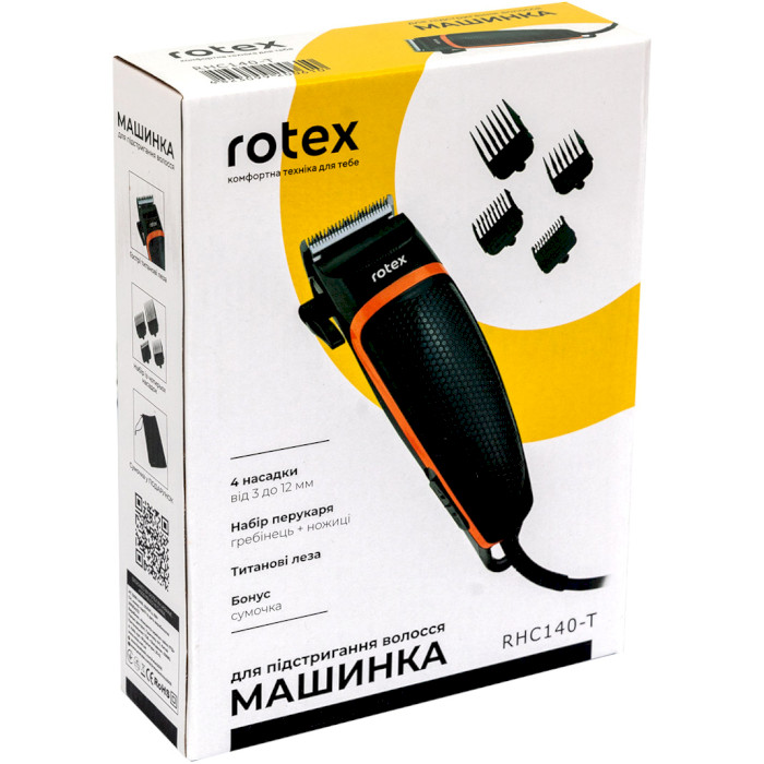Машинка для стрижки волос ROTEX RHC140-T