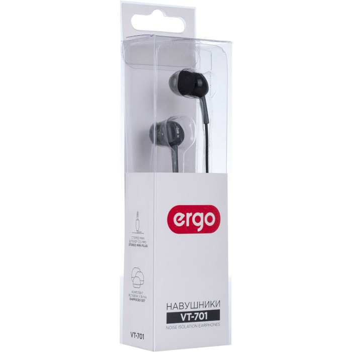Навушники ERGO VT-701 Gray