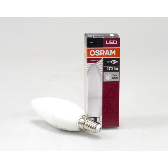 Лампочка LED OSRAM LED Value B40 E14 5.5W 4000K 220V (4052899973367)