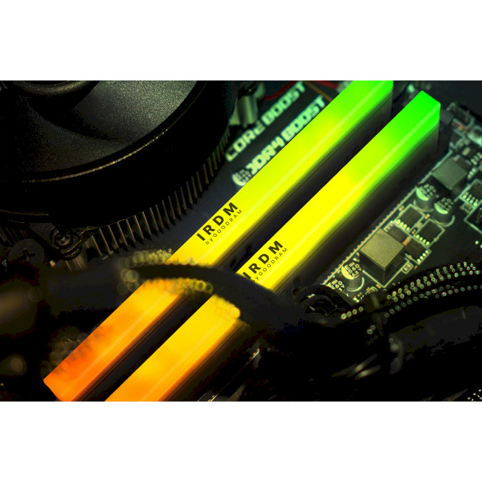 Модуль памяти GOODRAM IRDM RGB DDR4 3600MHz 16GB Kit 2x8GB (IRG-36D4L18S/16GDC)