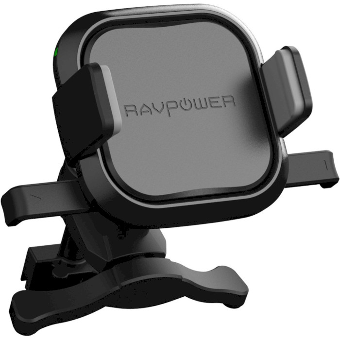 Автотримач для смартфона з бездротовою зарядкою RAVPOWER 5W Wireless Charging Car Holder (RP-SH008)