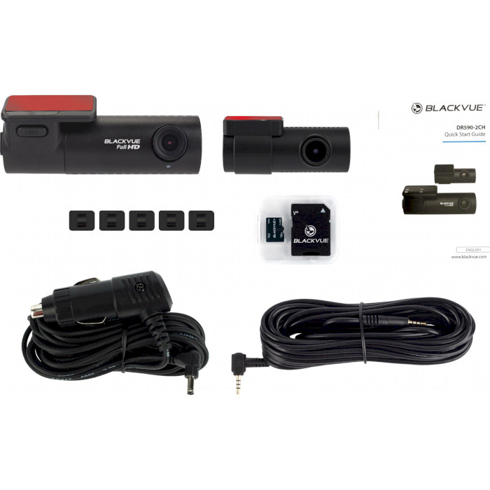 Автомобильный видеорегистратор с камерой заднего вида BLACKVUE DR590-2CH