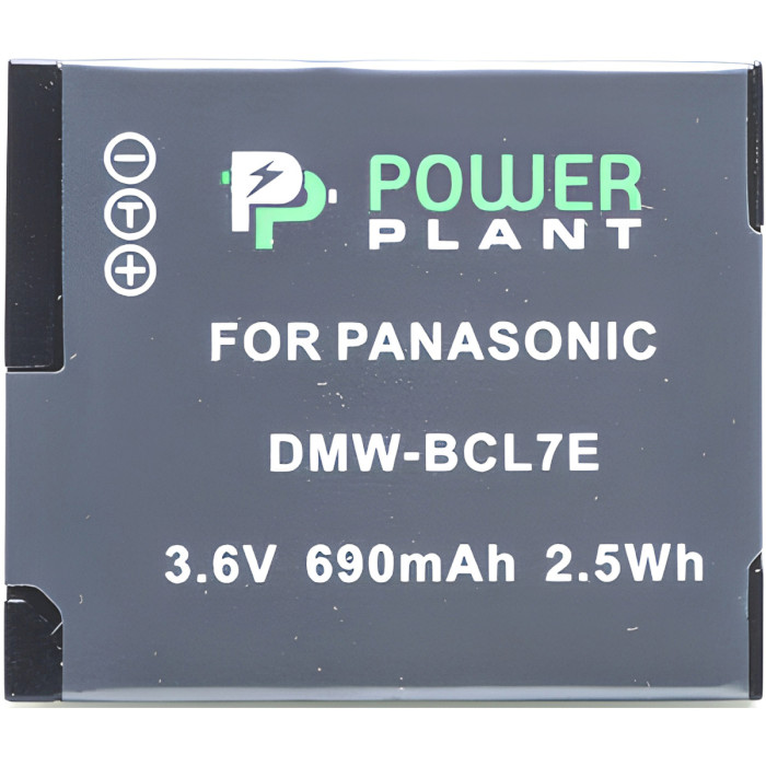 Акумулятор POWERPLANT Panasonic DMW-BCL7E 690mAh (DV00DV1380)