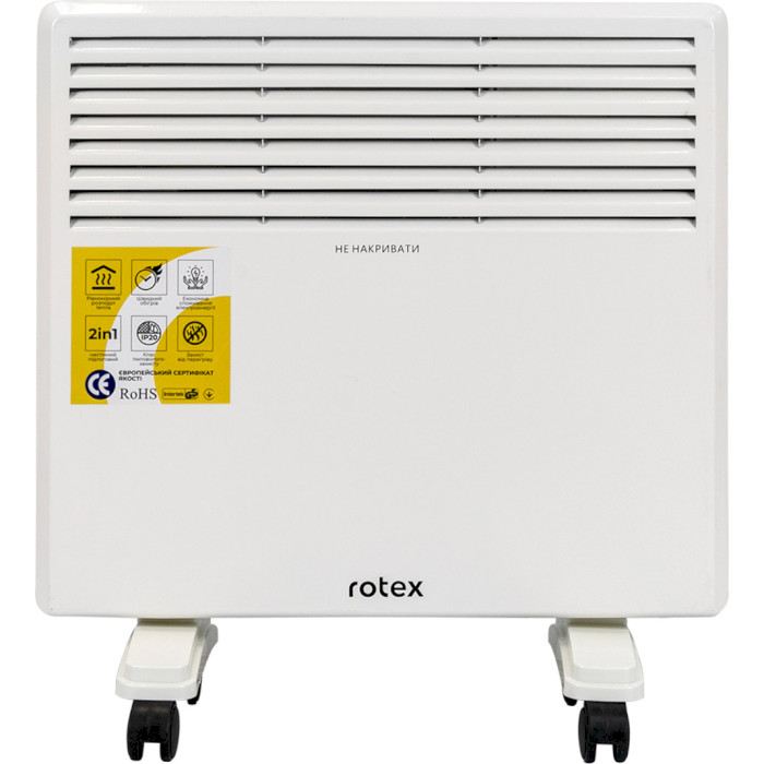 Електричний конвектор ROTEX RCH10-H, 1000 Вт