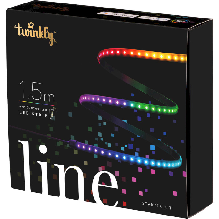 Розумна LED стрічка TWINKLY Line RGB 1.5м (TWL100STW-BEU)