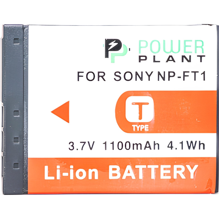Акумулятор POWERPLANT Sony NP-FT1 1100mAh (DV00DV1020)