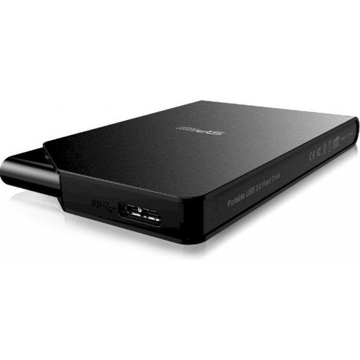 Портативный жёсткий диск SILICON POWER Stream S03 1TB USB3.2 Black (SP010TBPHDS03S3K)