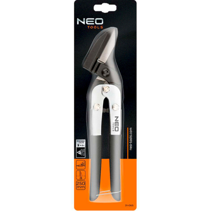 Ножиці по металу NEO TOOLS 250мм, прямий різ (31-065)