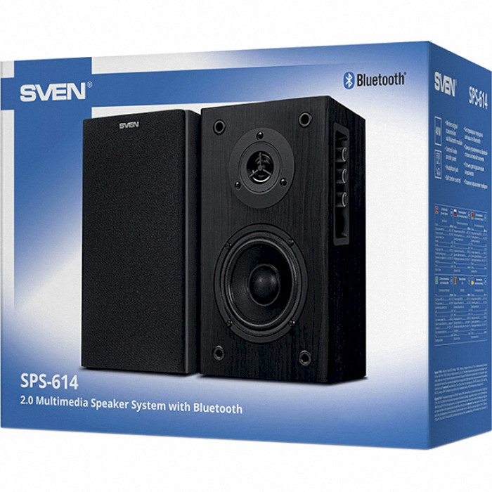 Акустична система SVEN SPS-614 Black (00460201)