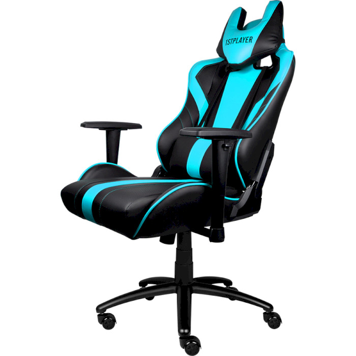 Кресло геймерское 1STPLAYER FK1 Black/Blue