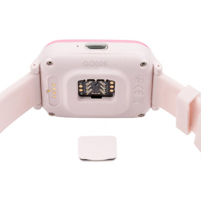 Детские смарт-часы AMIGO GO006 GPS 4G Wi-Fi VideoCall Pink