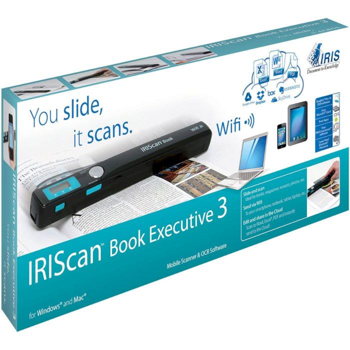 Сканер портативний IRIS IRIScan Book 3