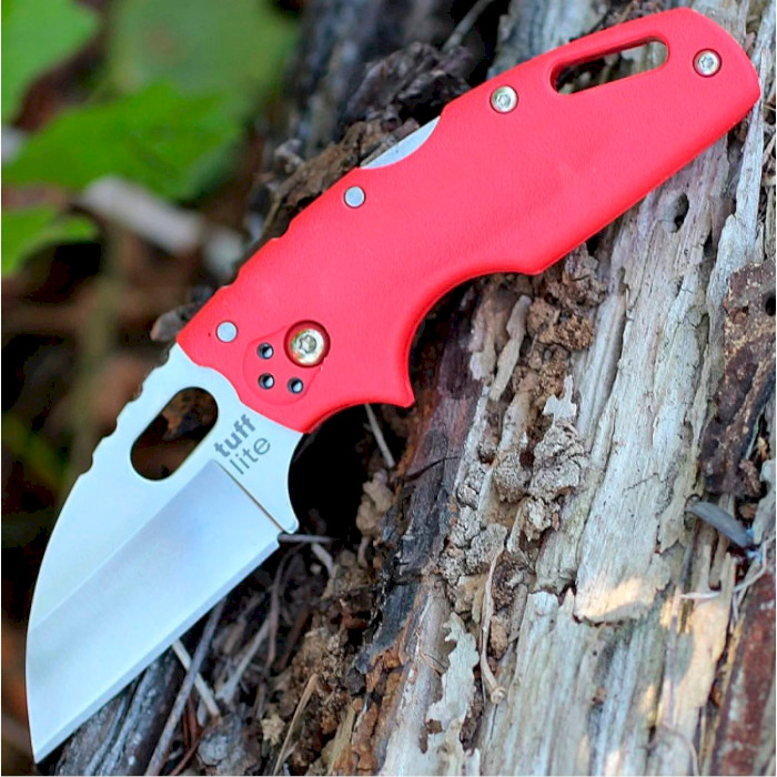 Складаний ніж COLD STEEL Tuff Lite Plain Edge Red (20LTR)