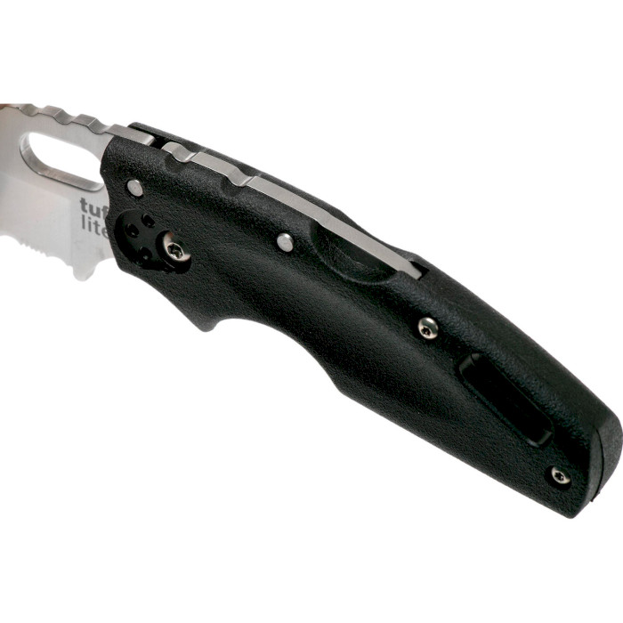 Складной нож COLD STEEL Tuff Lite Serrated Black (20LTS)