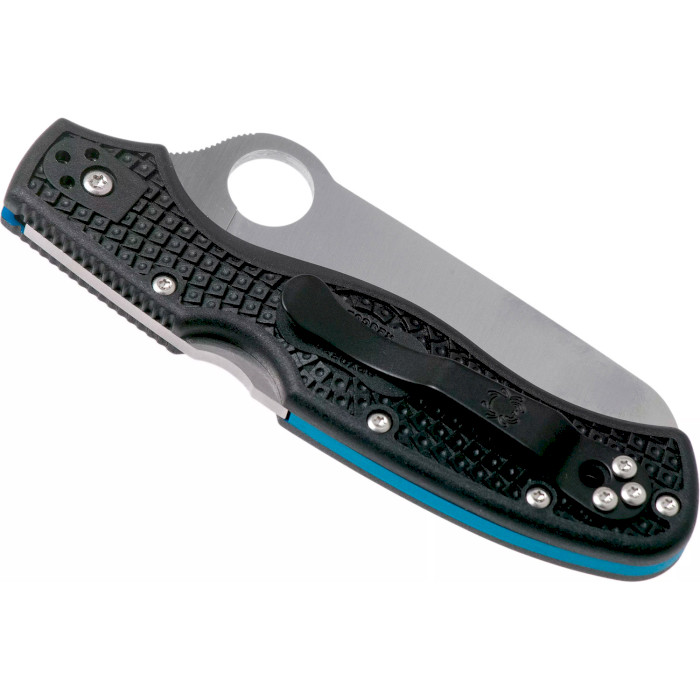 Нож SPYDERCO Rescue 3 Lightweight Thin Blue Line (C14FSBKBL3)