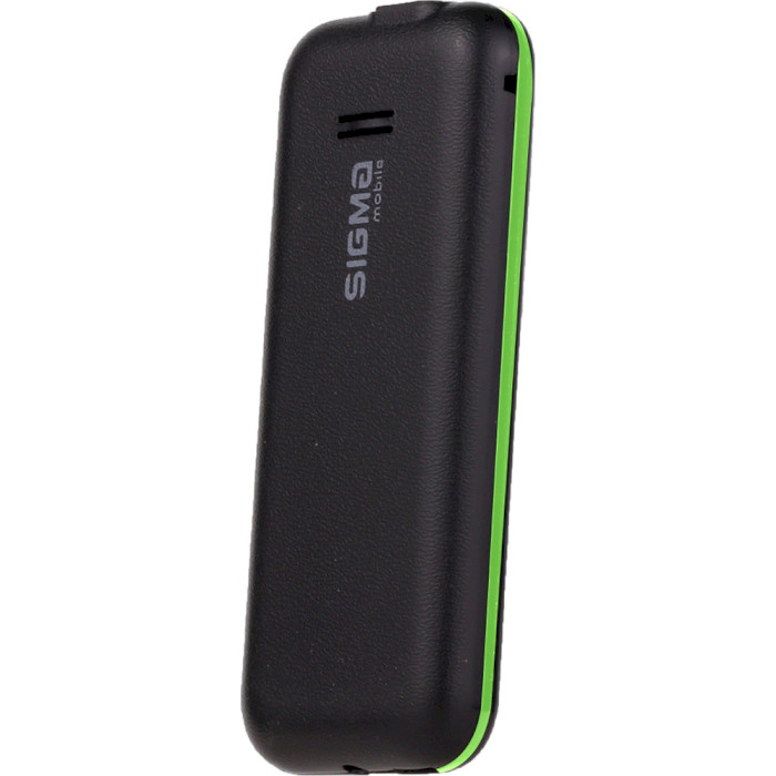 Мобільний телефон SIGMA MOBILE X-style 14 Mini Black/Green (4827798120729)