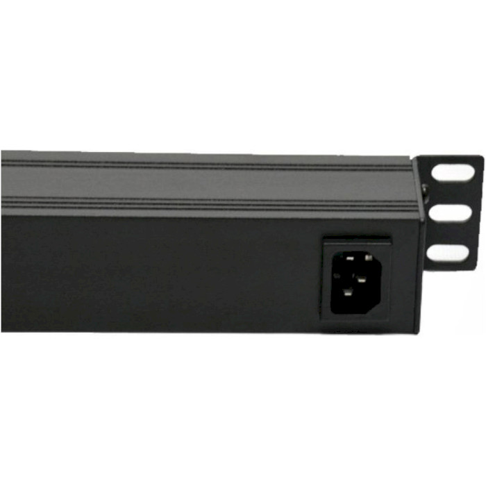 Блок розеток ESERVER 19", 1U, 9xSchuko, 16А, без выключателя, 1.8м (WT-2261A-GER-9WAY-WO)
