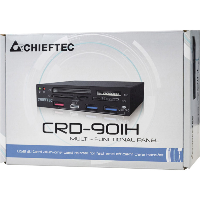 Кардридер внутренний 3.5" CHIEFTEC CRD-901H