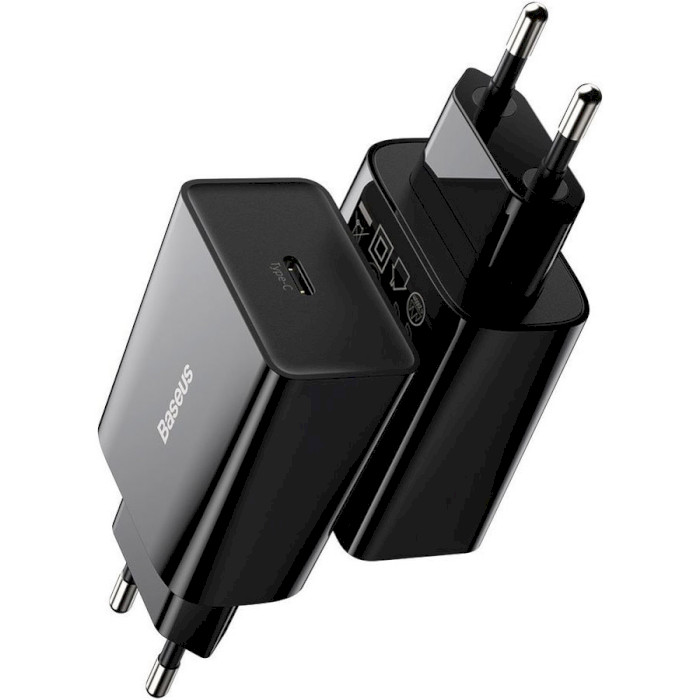 Зарядное устройство BASEUS Speed Mini Quick Charger 1C 20W Black (CCFS-SN01)