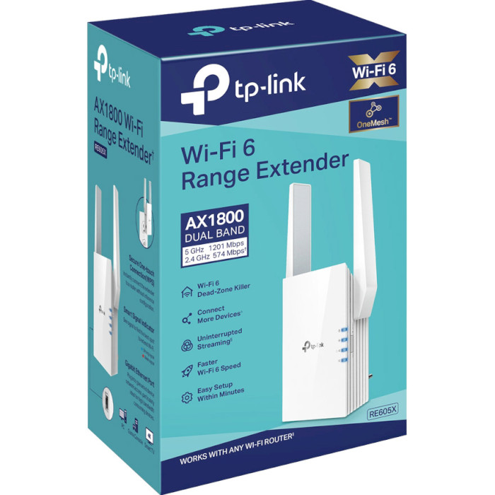 Wi-Fi репітер TP-LINK RE605X