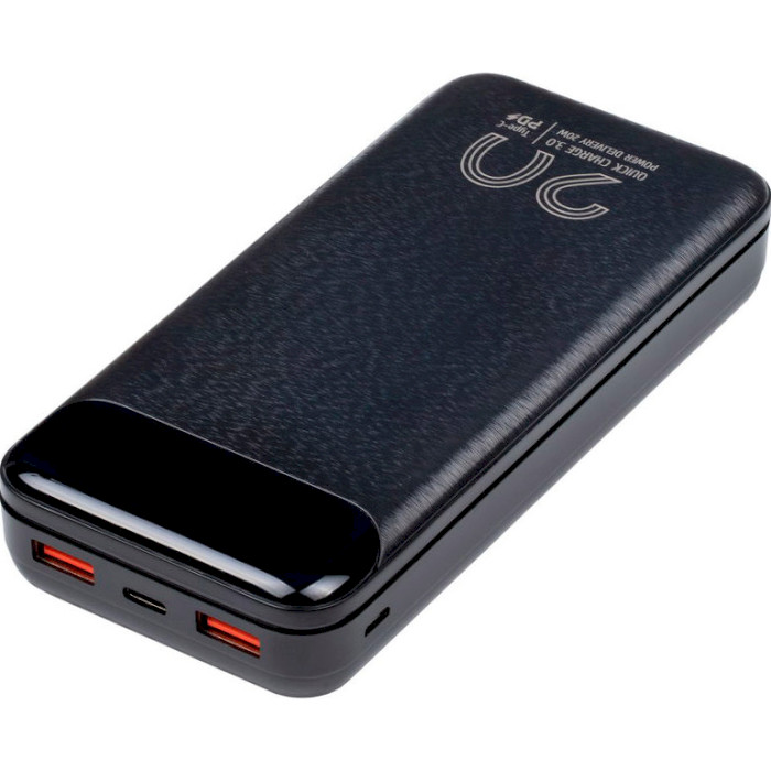 Повербанк RIVACASE Rivapower VA2580 QC/PD 20W 20000mAh Black