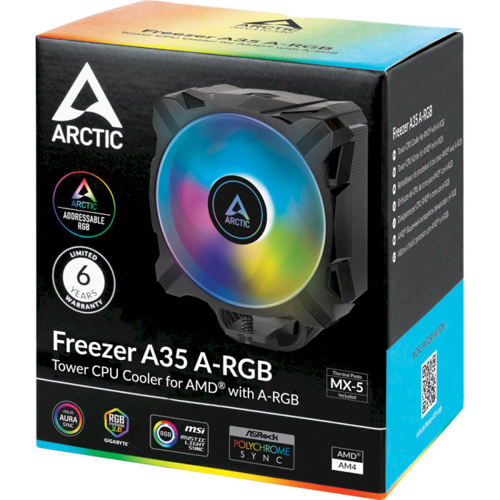Кулер для процесора ARCTIC Freezer A35 ARGB (ACFRE00115A)