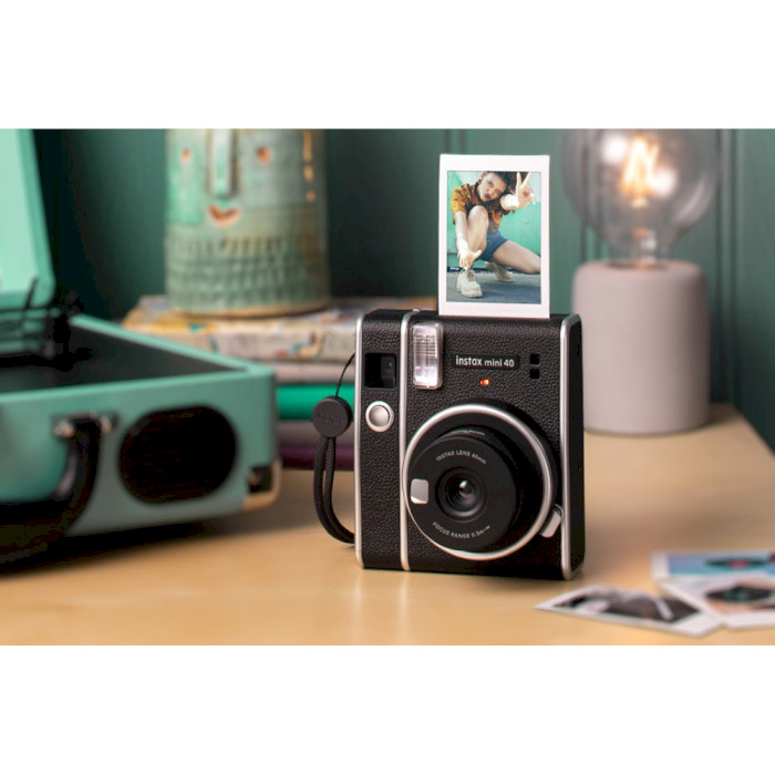 Камера миттєвого друку FUJIFILM Instax Mini 40 Black (16696863)