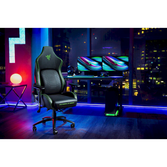 Кресло геймерское RAZER Iskur Green XL (RZ38-03950100-R3G1)