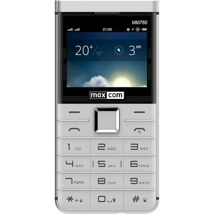 Мобільний телефон MAXCOM Comfort MM760 White