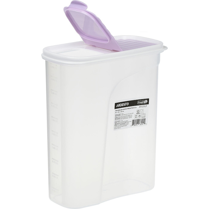 Ёмкость для хранения сыпучих продуктов ARDESTO 2.5л Purple (AR1225LP)