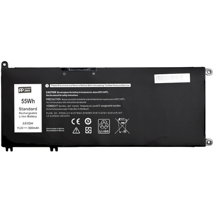 Акумулятор POWERPLANT для ноутбуків Dell Inspiron 15 7577 15.2V/3600mAh/55Wh (NB441549)