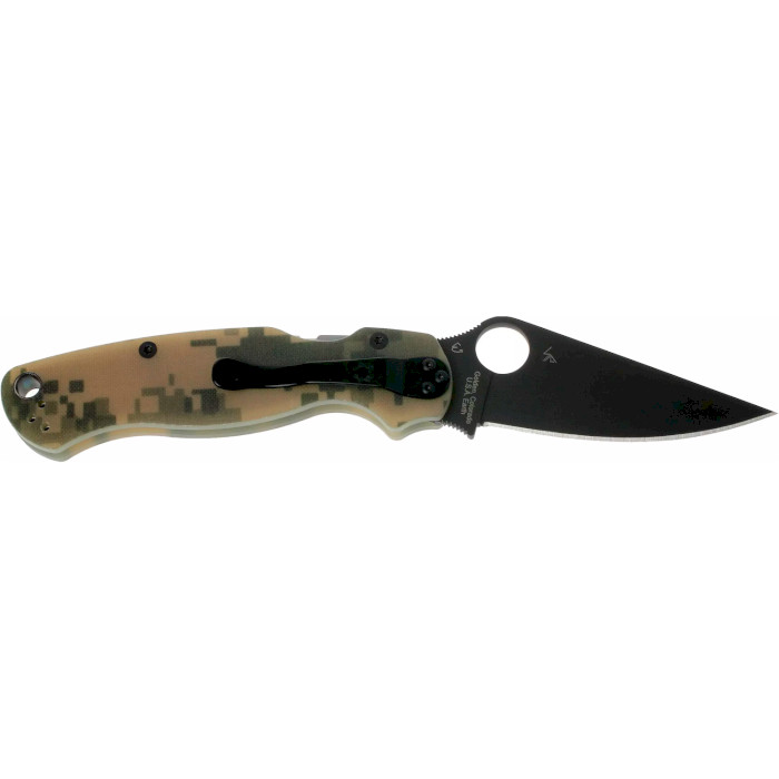 Складаний ніж SPYDERCO Para Military 2 Black Blade Camouflage (C81GPCMOBK)