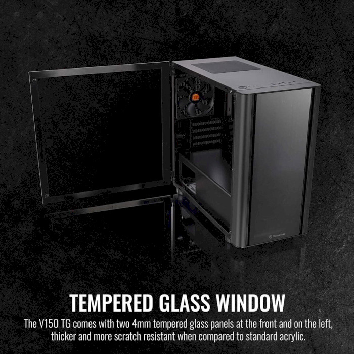 Корпус THERMALTAKE V150 Tempered Glass ARGB Breeze (CA-1R1-00S1WN-02)